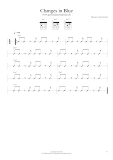 Changes in Blue als Lead-Sheet