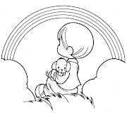 Dibujos para imprimir y colorear: Arcoiris para colorear (arcoiris para colorear )