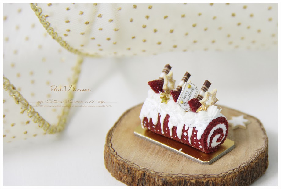 Swiss Roll Log Cake Swiss Roll Log Cake