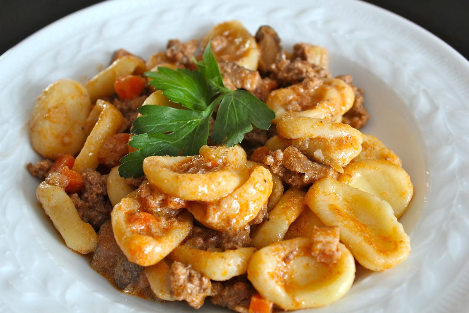 Orecchiette Bolognese Homemade Pasta for Cook It! 2012 Yankee
