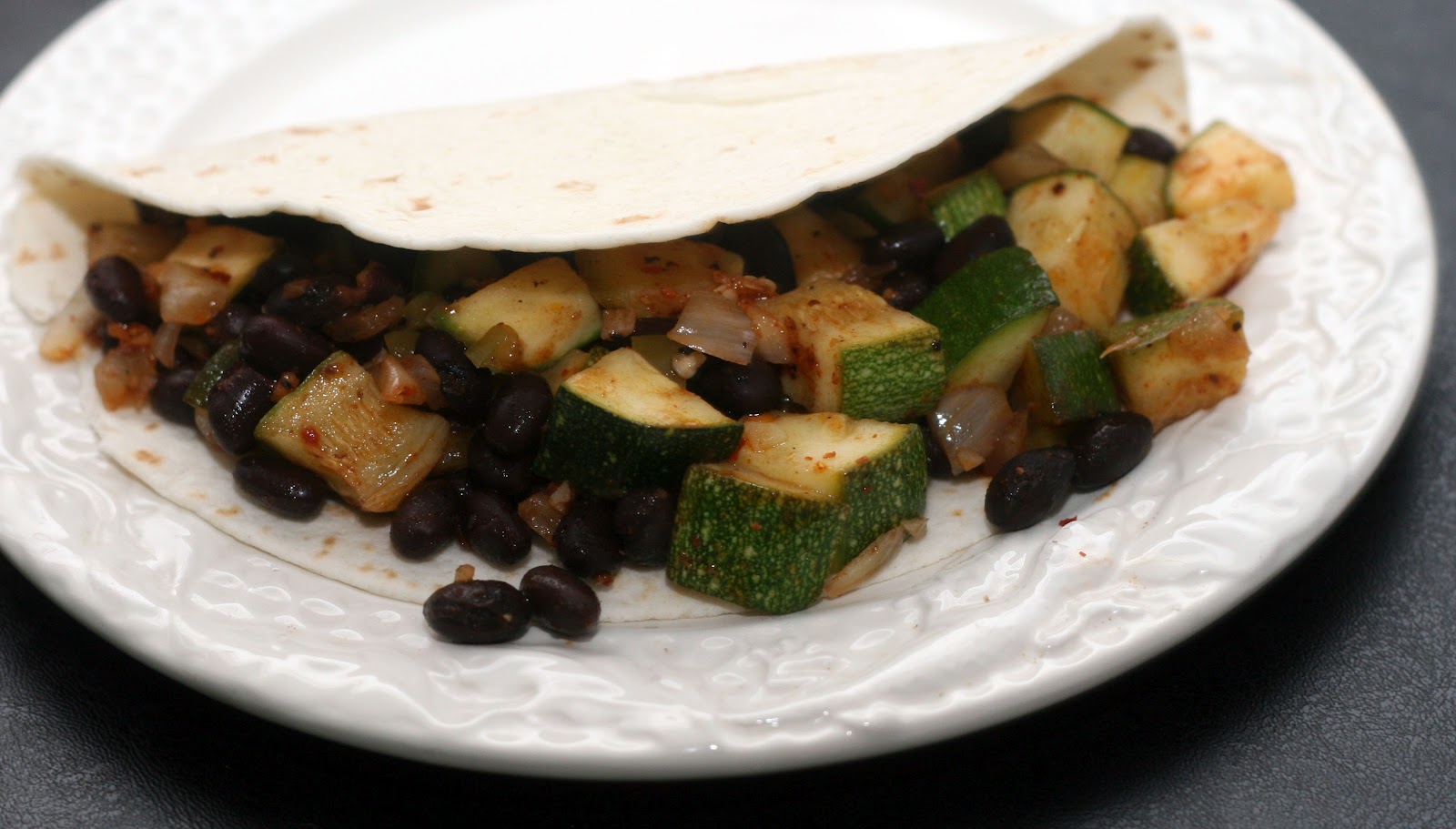 Southwest Black Bean Zucchini Tacos Coconut & Lime
