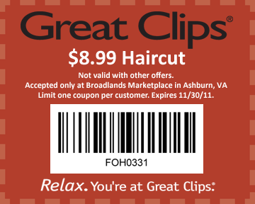 Great clips printable coupons