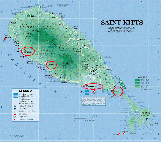 Jennifer and Ed's Blog: Holiday Cruise, Day 6: St. Kitts