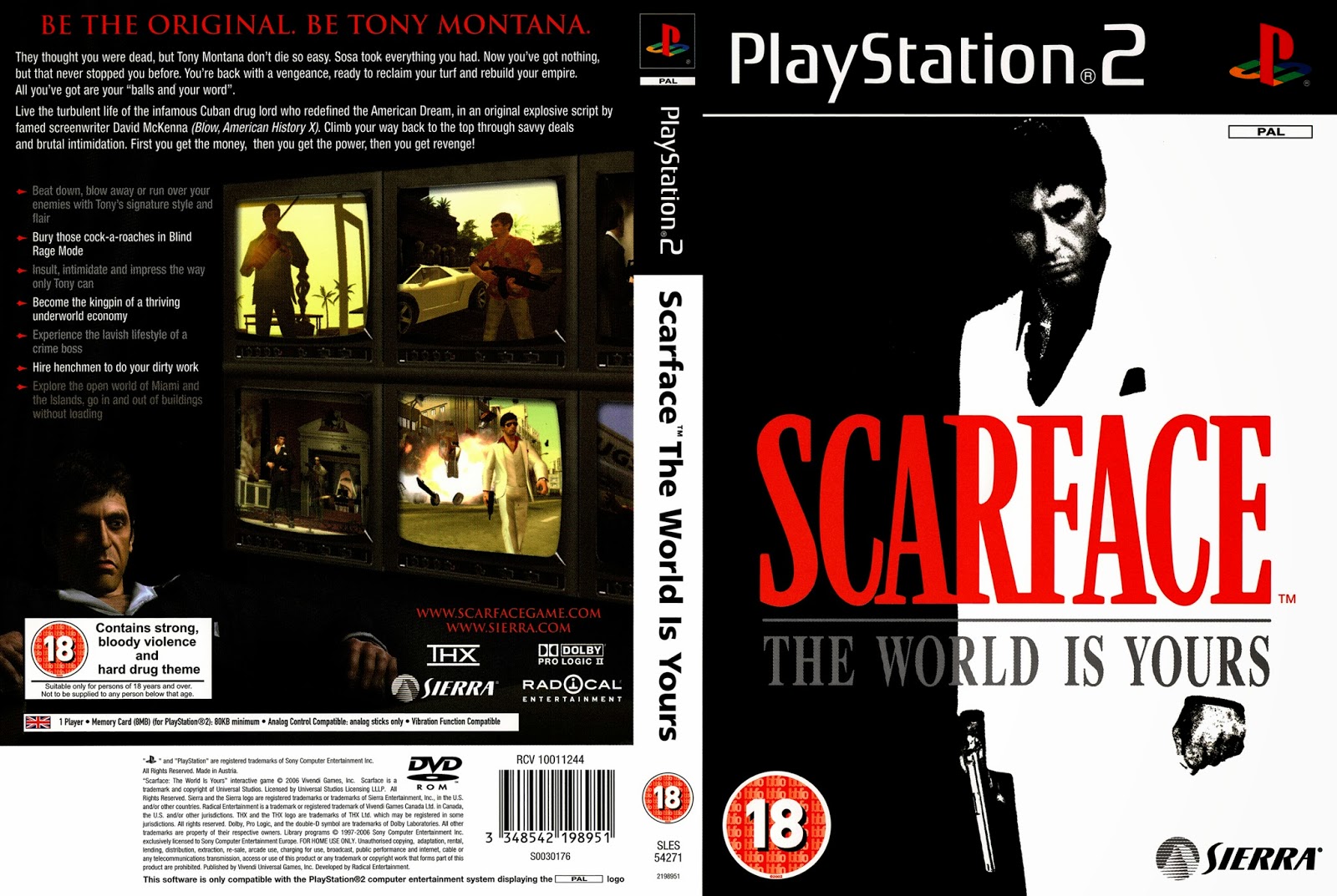 scarface the world is yours ps2 cheats