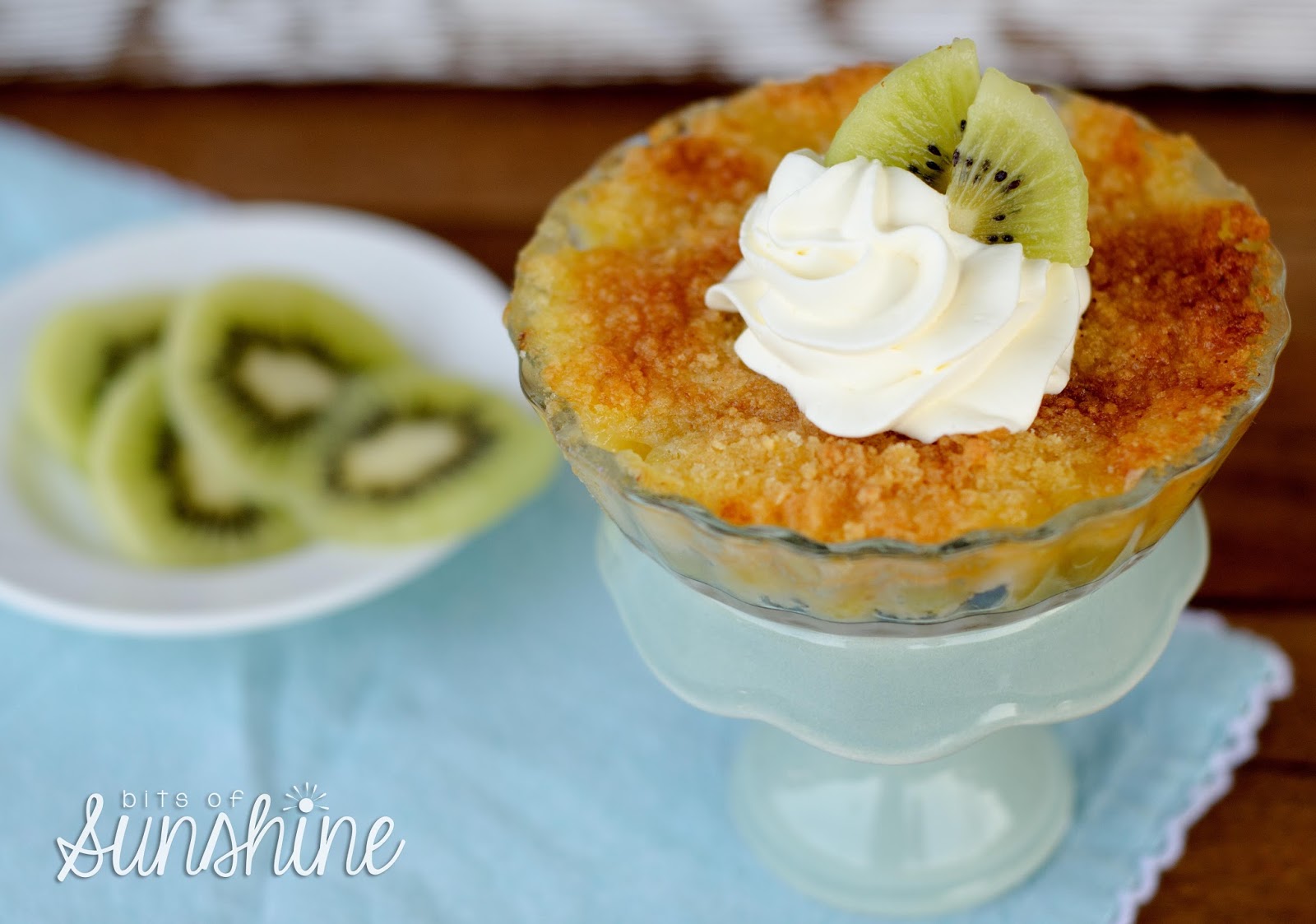 Kiwi Crumble the best kiwi dish ever! — Bits of Sunshine