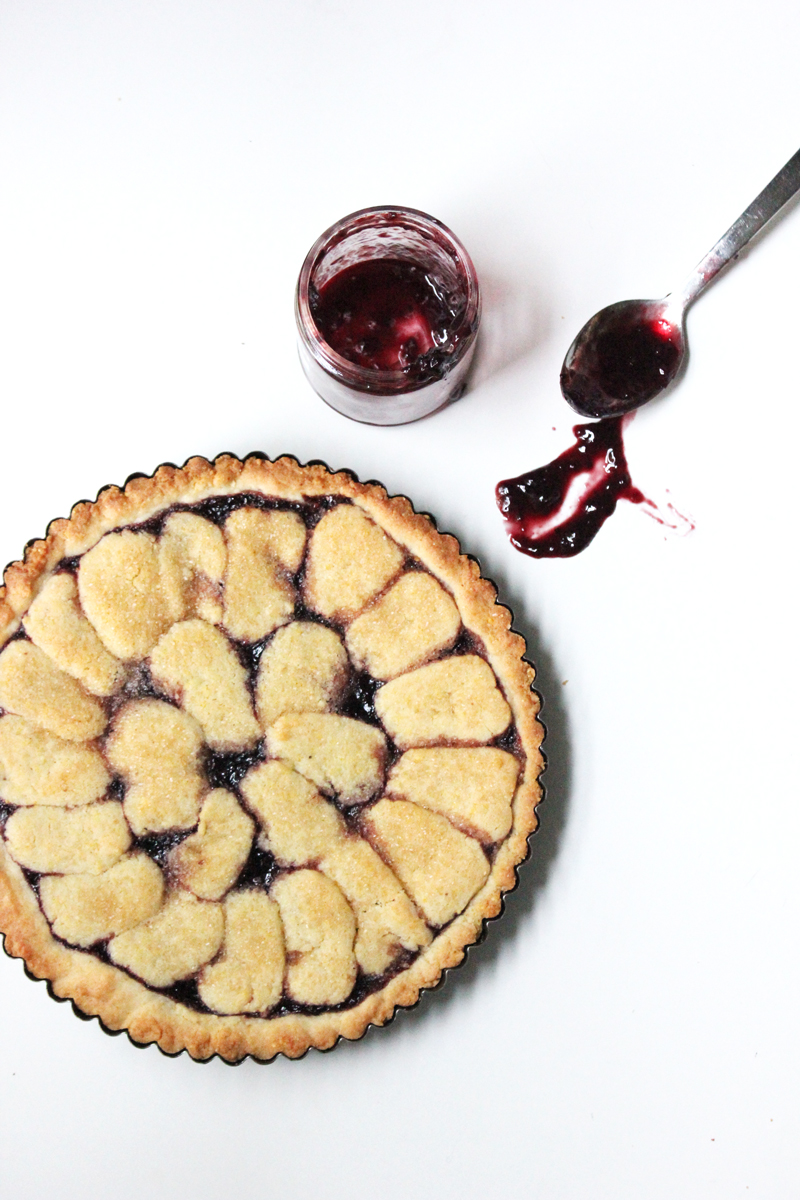 Blackberry Jam Tart Field Bee * A Food Blog