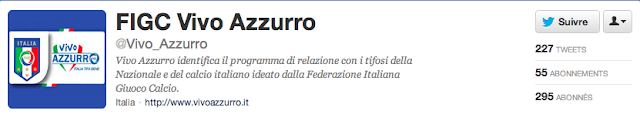 Compte Twitter de l'Italie