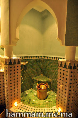 Salle du bain "hammam" zellige mosaïque Marocain