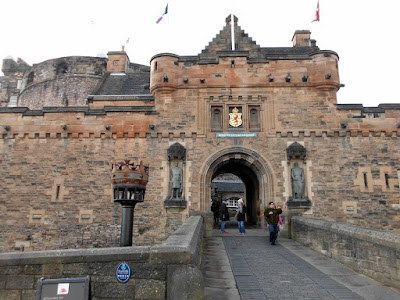 Castillo de Edimburgo, entrada 