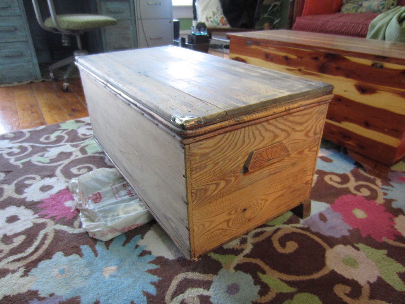 Found Beauty Studio Before and After Vintage Chest Restoration