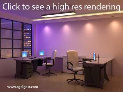 night interior rendering tutorial using vray and 3d max 3d max