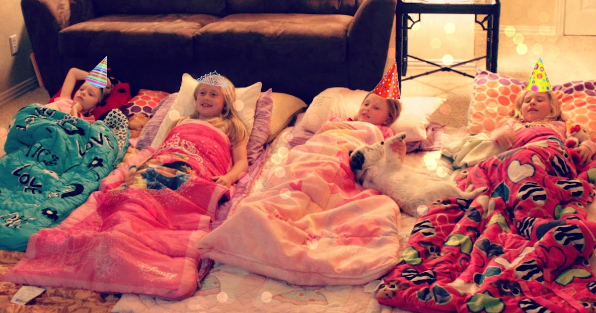 Crafty Texas Girls 4 Tips for Hosting a Slumber Party