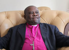 Norbert Kunonga in his chair