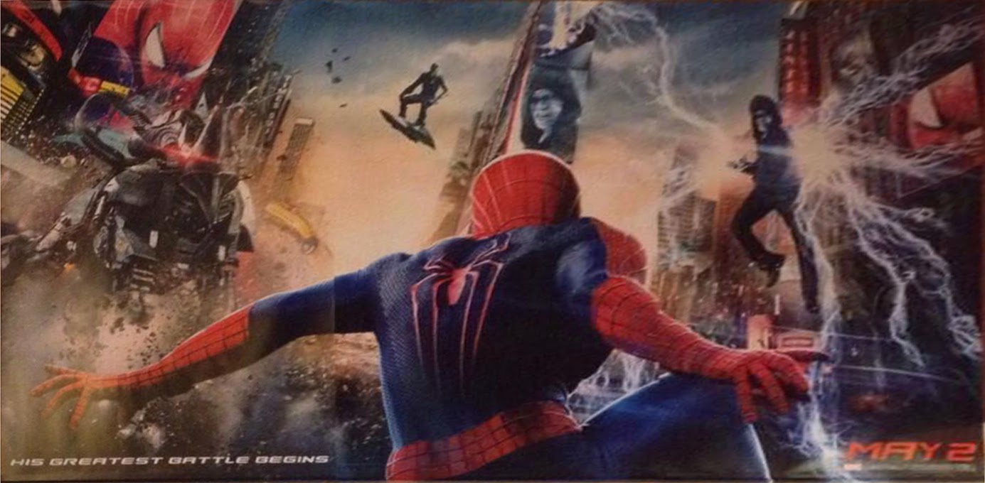 Rhino, Electro y el Duende Verde en el poster de "The Amazing Spider-man: The power of Electro" Rhino, Electro y el Duende Verde en el poster de "The Amazing Spider-man: The power of Electro"