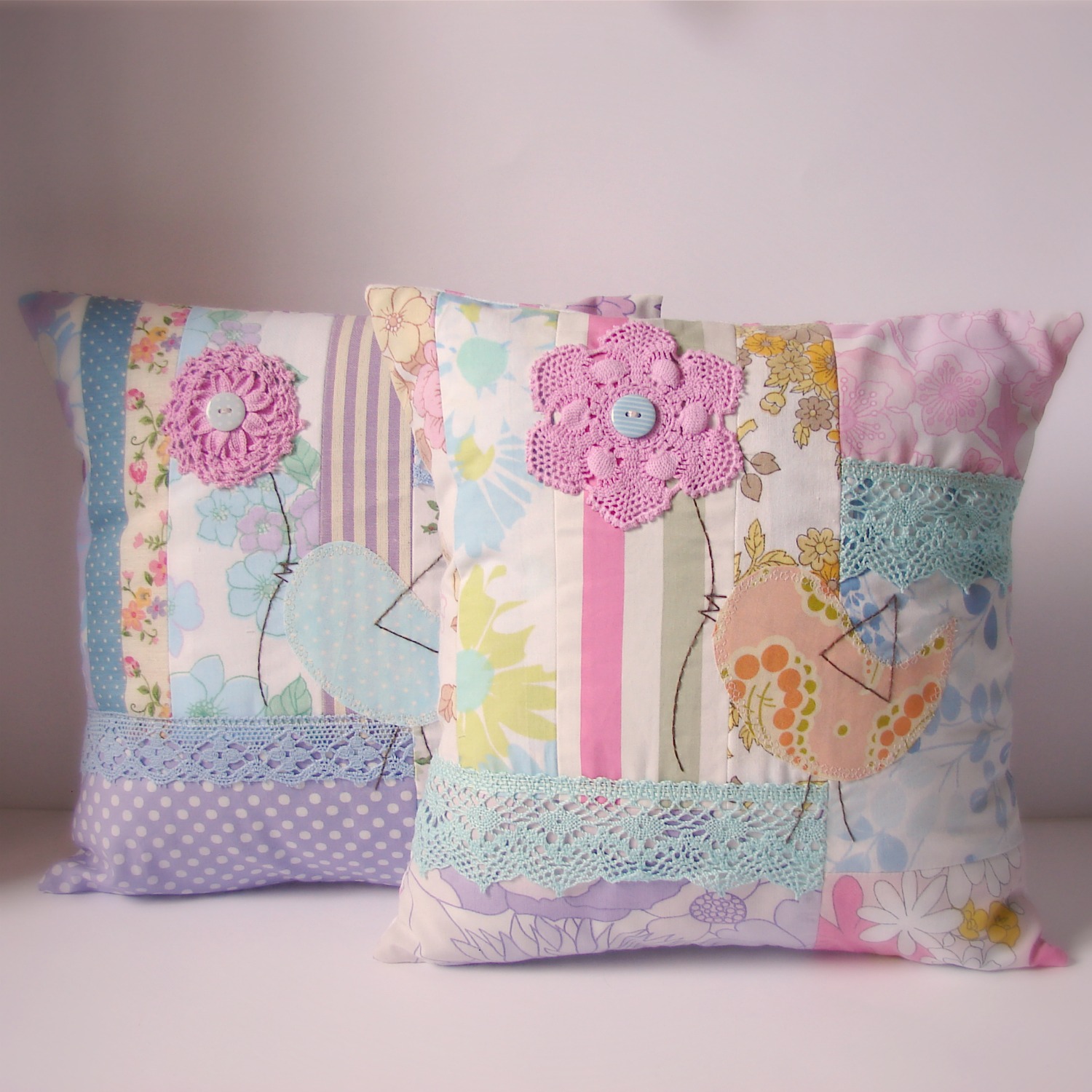Roxy Creations New patchwork cushions