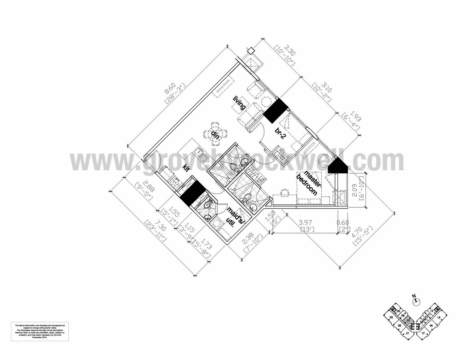 The Grove By Rockwell 639178132871 Inquire Now Own Your Grove Unit 2 Bedrooms The Grove By Rockwell