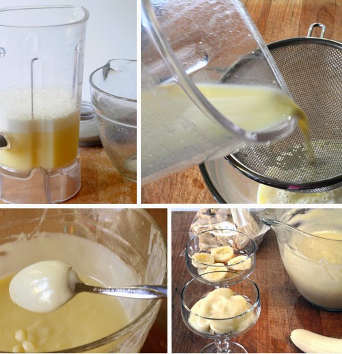 Cách làm bánh pudding chuối bằng lò vi sóng 1