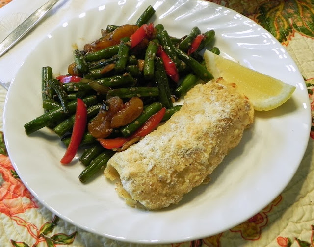 The Iowa Housewife Cornmeal Parmesan Cod Fillets