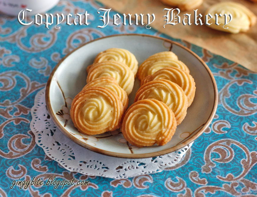 Copycat Jenny Bakery Butter Cookies 山寨珍妮牛油曲奇 The Yummy Journey