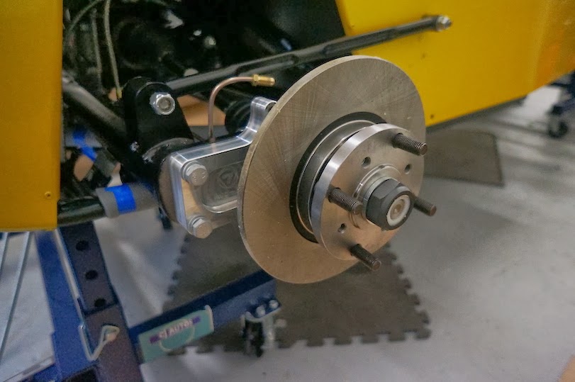 Caterham Capers Day 12 Fitting the De Dion Ears, Hubs & Rear