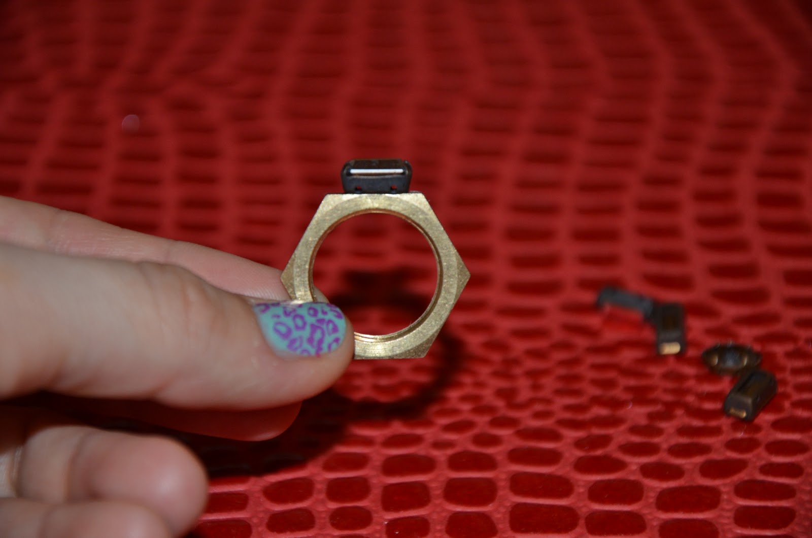 make it & fake it DIY Statement ring