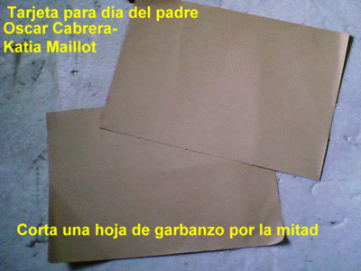 Sencilla tarjeta para regalar por día del padre Sencilla tarjeta para regalar por día del padre
