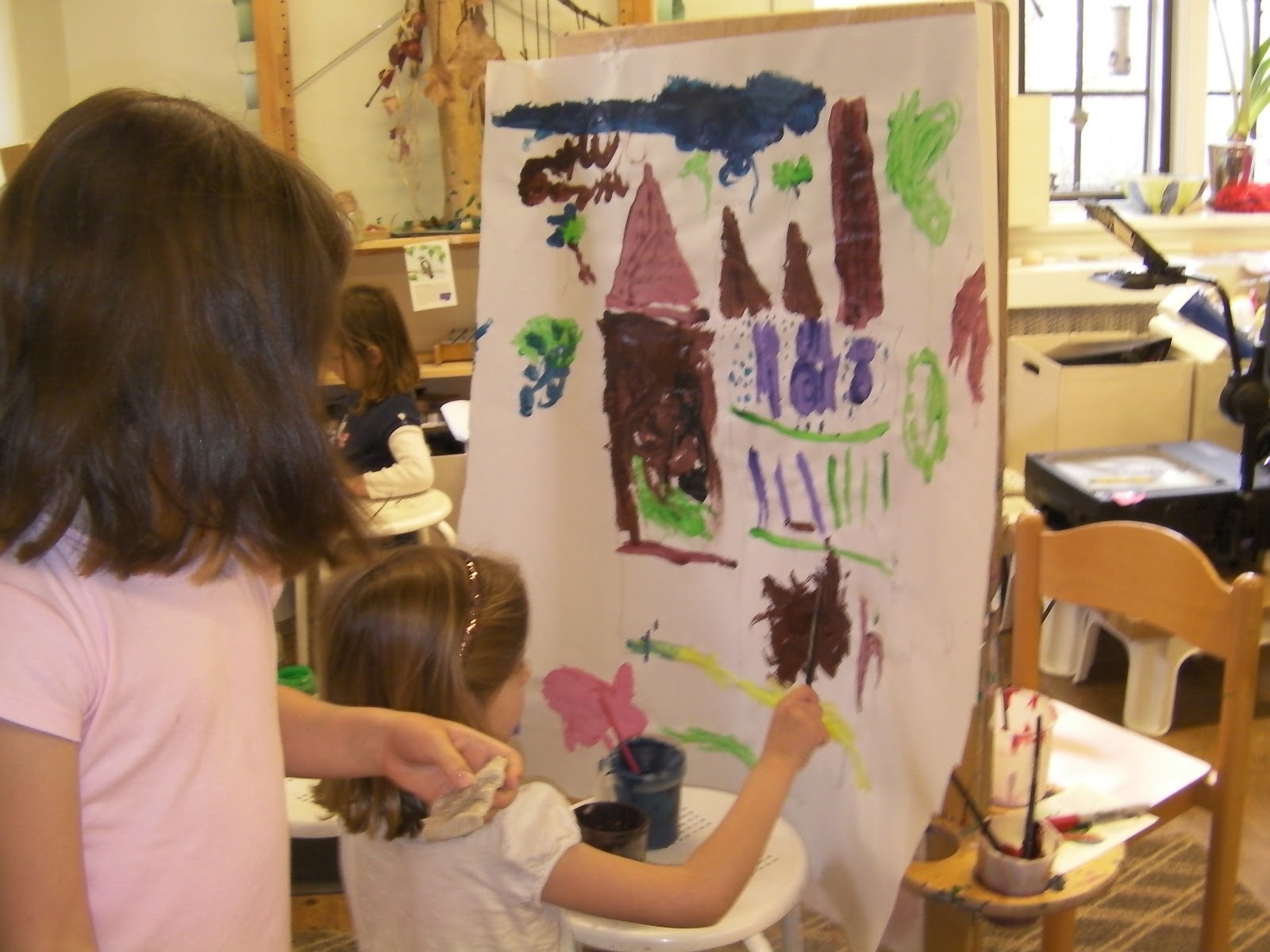 more pictures of mural painting