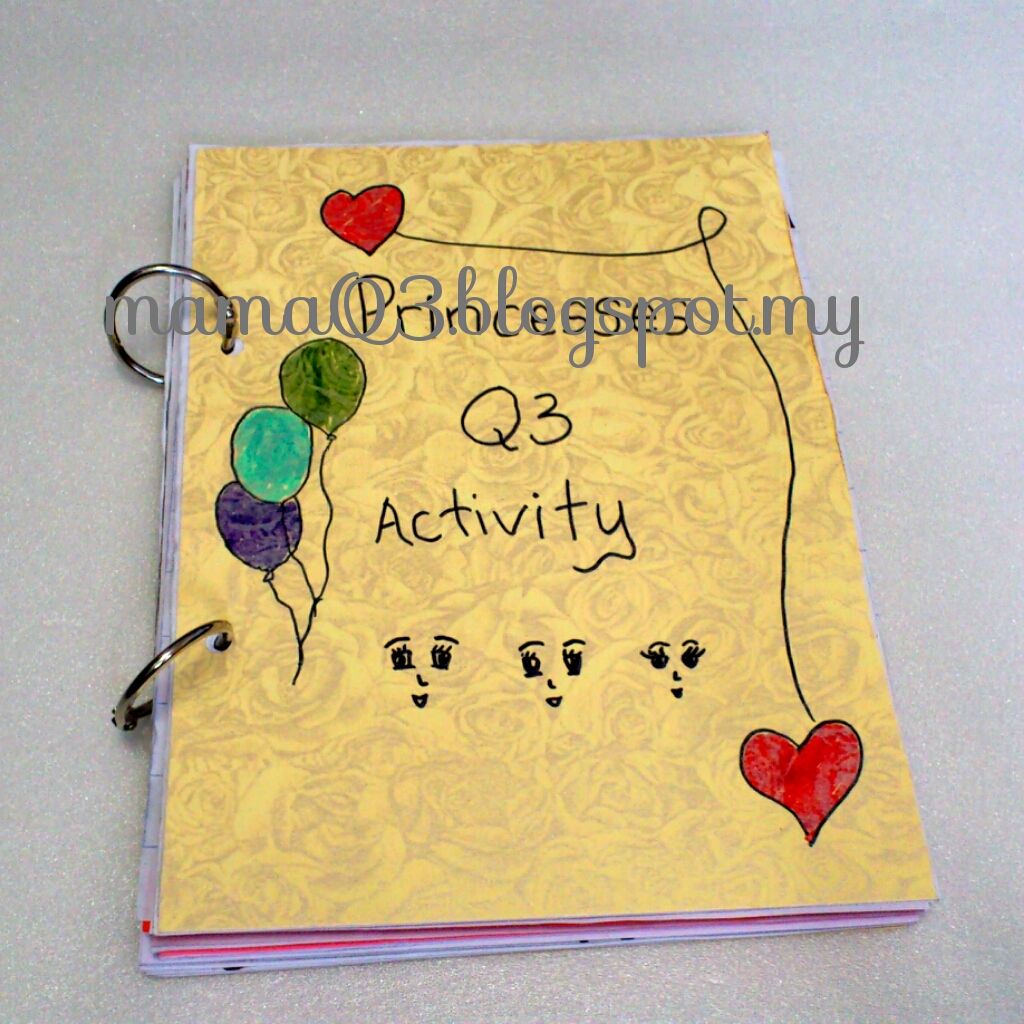 Seronok Belajar Di Rumah Projek Diy Buku Aktiviti Anak Dan Tips Bahagian 2