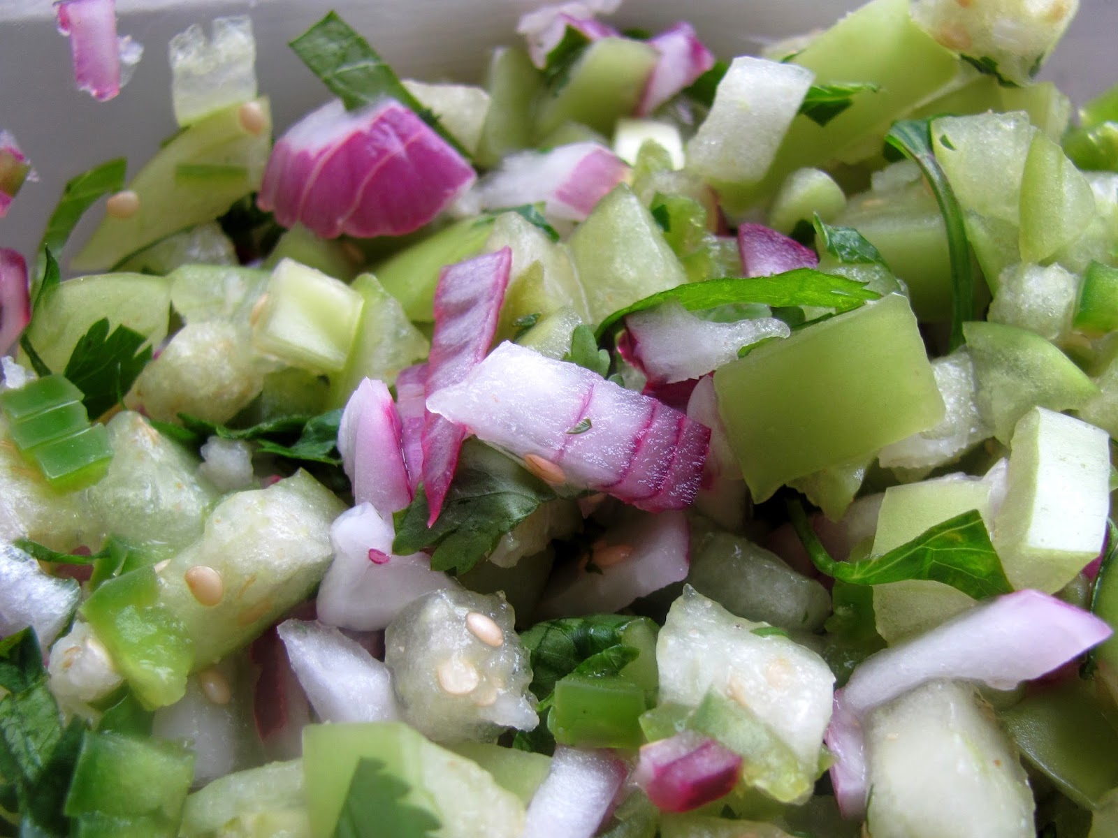 Sweet Domesticity Tomatillo Pico de Gallo
