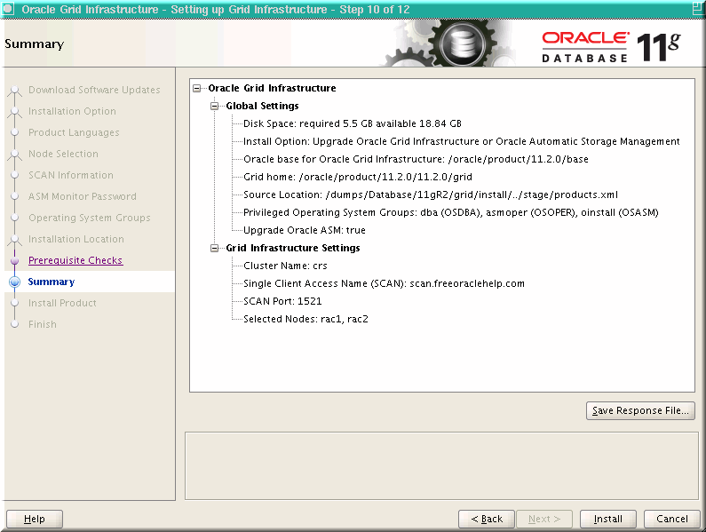 Oracle 11gR2 RAC Upgrade
