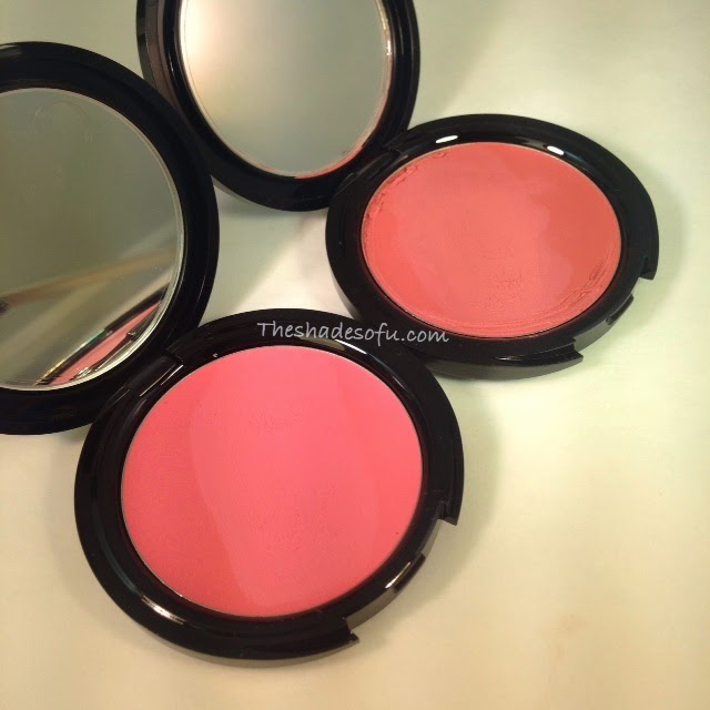 Make Up For Ever HD High Definition Blush Cream in 320 and 210 Swatches