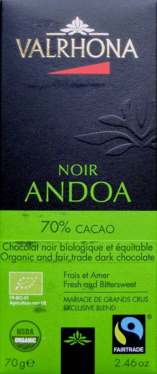 Chocolat Bio équitable: Pérou noir 68% - Durig Chocolatier