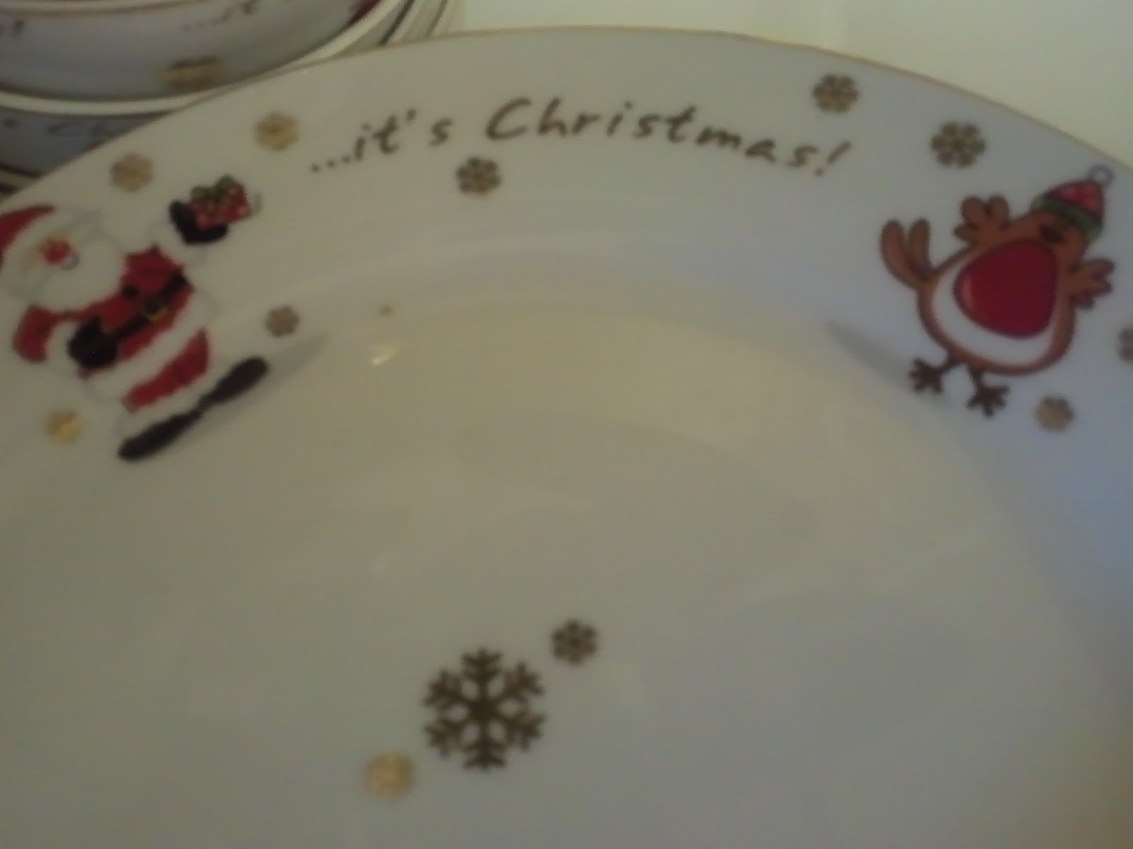 Christmas Cards Christmas Cake And New Christmas Dinner Set