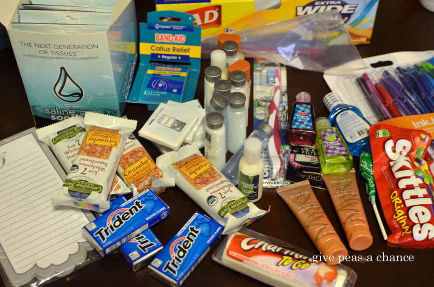 Give Peas a Chance Anatomy of a Blessing Bag