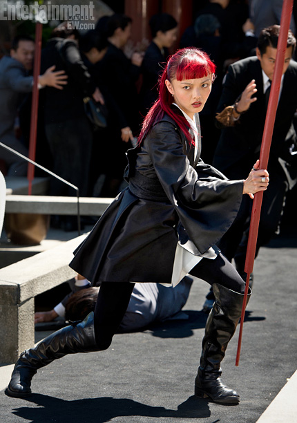 Rila Fukushima es Yukio en The Wolverine Rila Fukushima es Yukio en The Wolverine