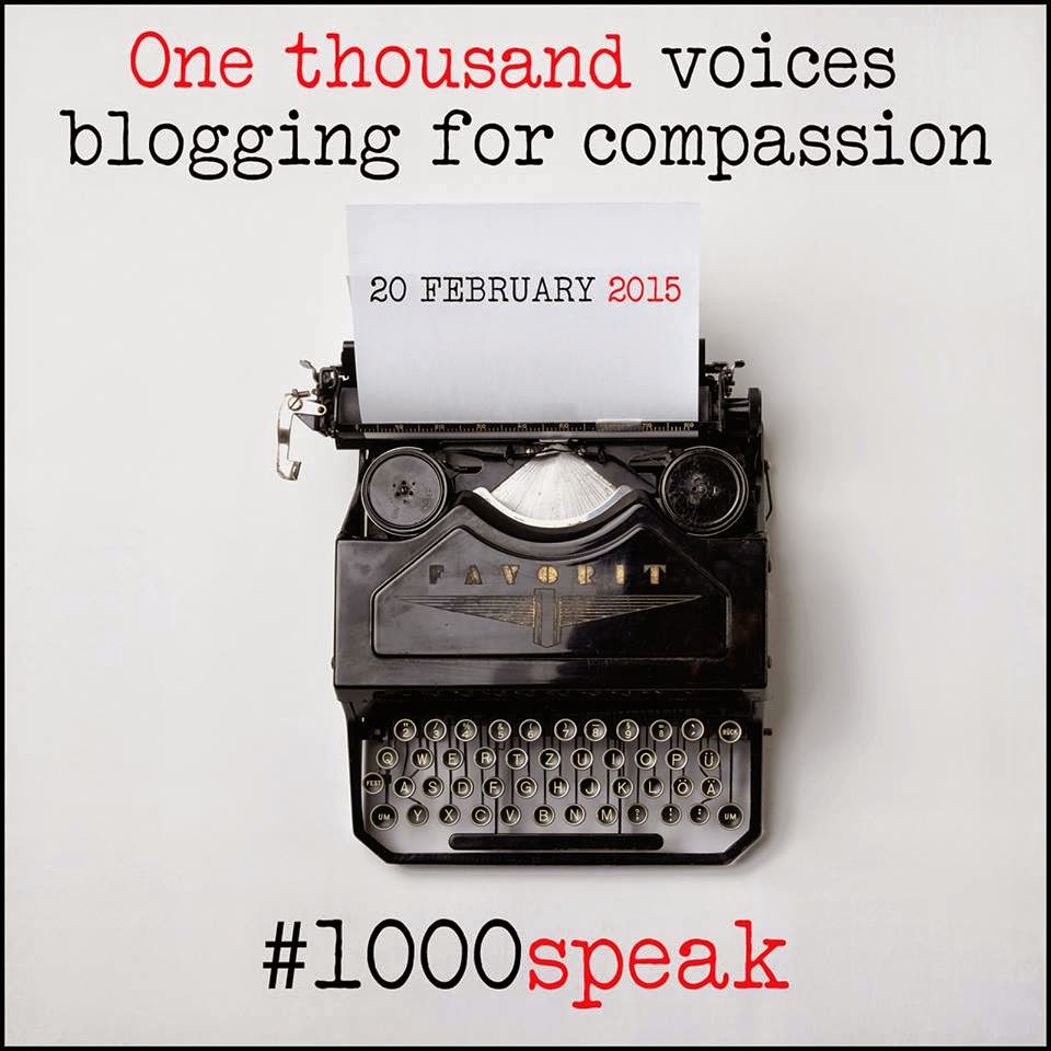 #1000speak, #1000voices, compassion, community, 