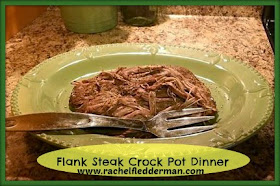 Flank Steak Crock Pot Dinner