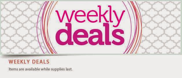  Check every week to see what's on sale at Stampin' Up!