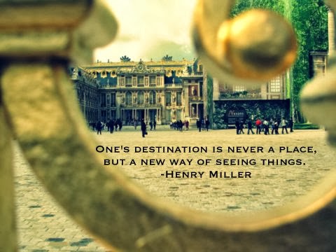 One destination is never a place...
