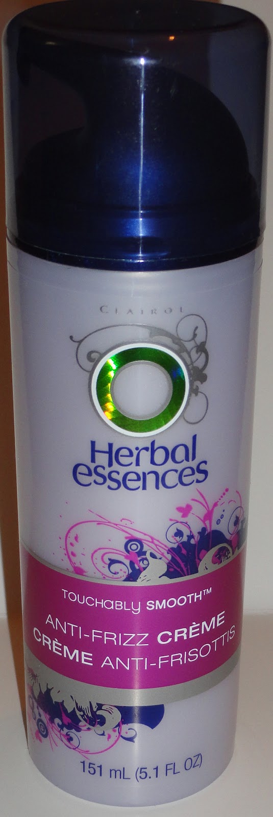 The Pretty Pigment Review Herbal Essences AntiFrizz Creme
