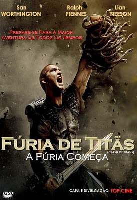 Dvd Filme Confronto de Titãs Sam Worthington Liam Neeson Clash