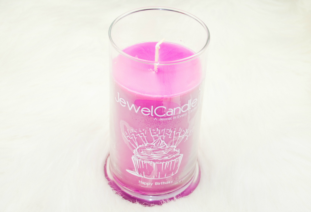 JewelCandle Happy Birthday Ring Candle Miss Makeup Magpie UK Beauty
