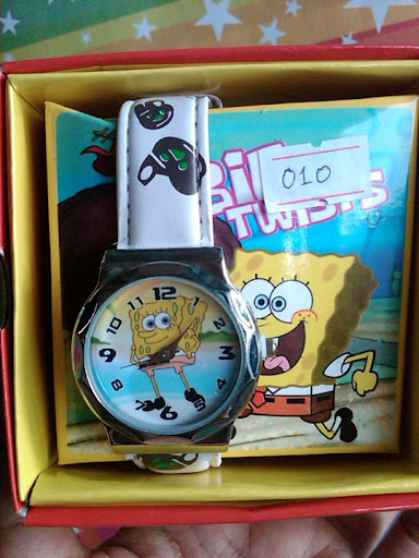 Jam,Pernak-Pernik, Spongebob