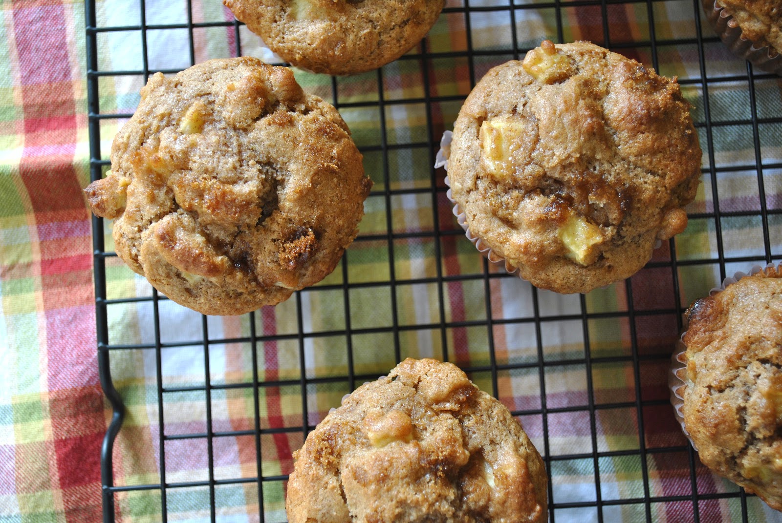 Kristin in Her Kitchen Whole Wheat Apple Muffins