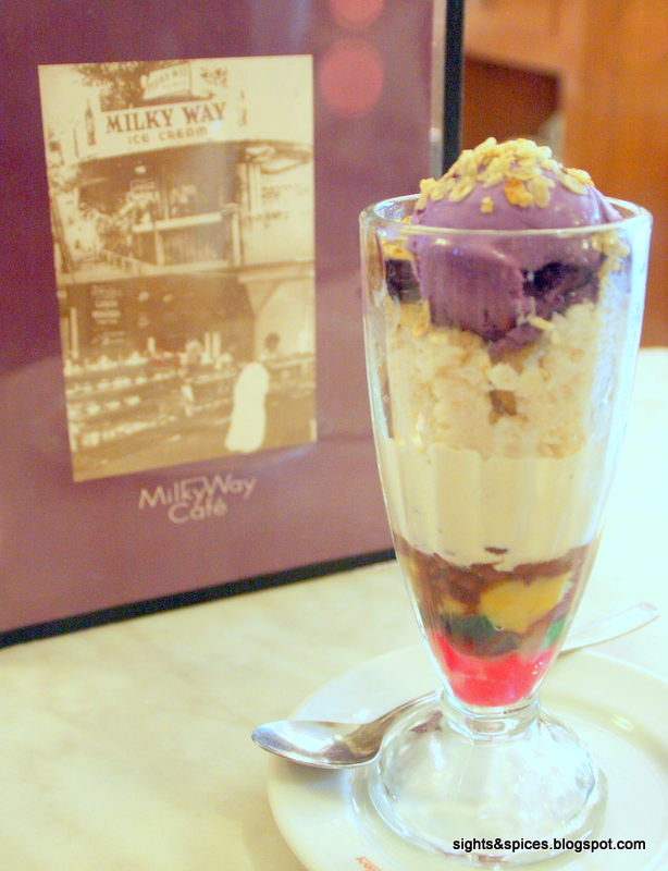 Sights and Spices Spices Milky Way's Halo Halo