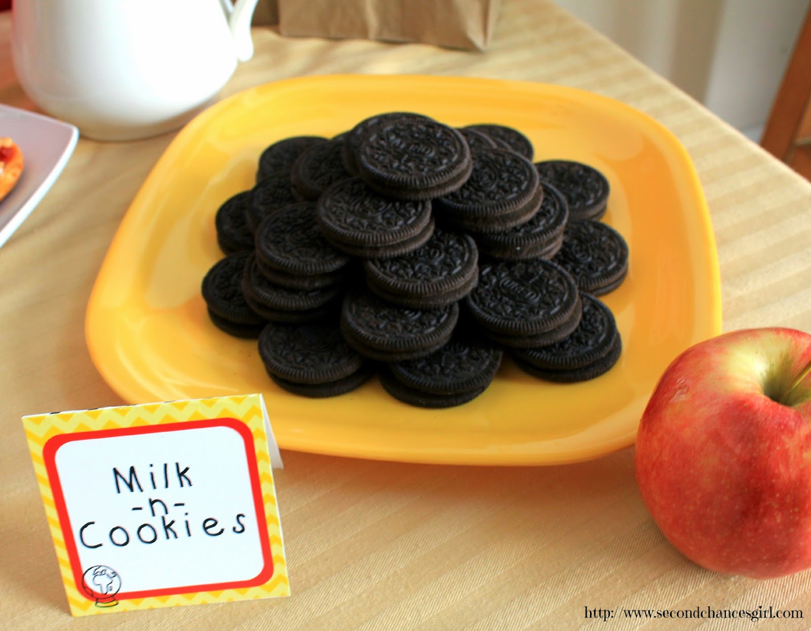 Back to School Snack Station with Free Printables! #AfterSchoolSnacks #shop