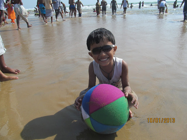 Puri Sea Beach Enjoying Aritra