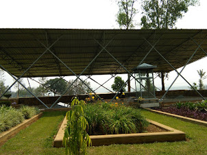 Inside the ground of Ntarama Genocide Memorial in Rwanda.