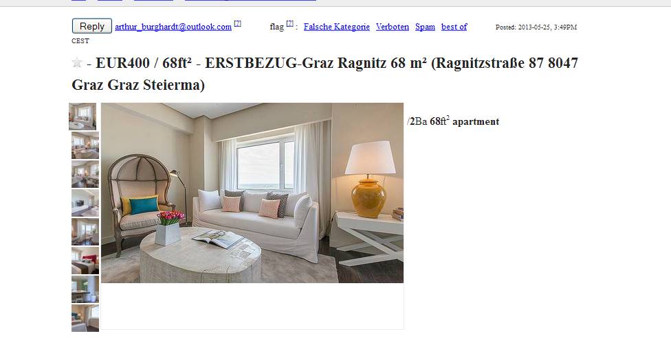 Informationen Uber Wohnungsbetrug Informations About Rental Scam