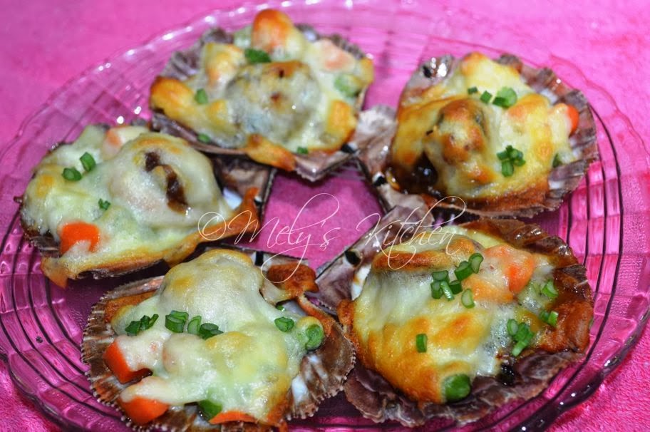 Mely's kitchen Baked Scallops